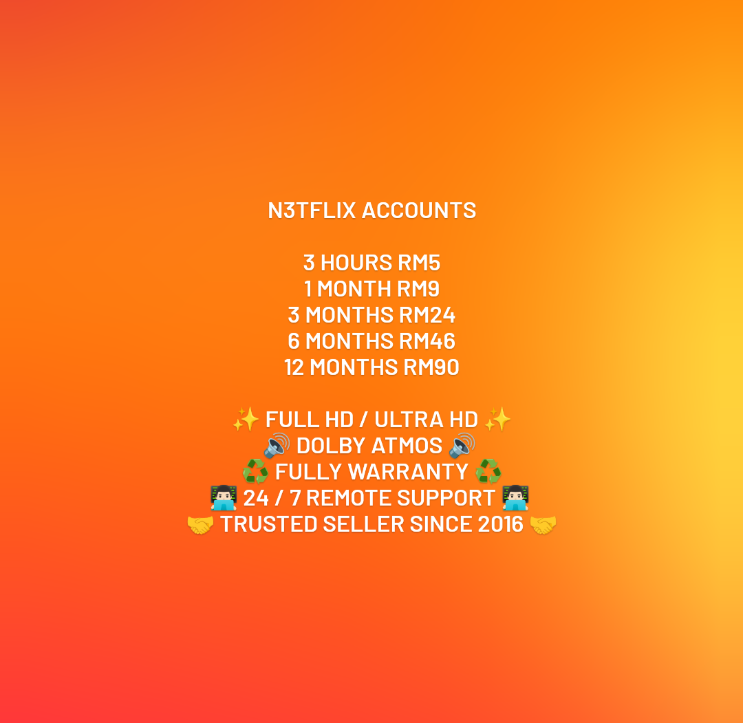 N3TFLIX SHARED 3 MONTHS